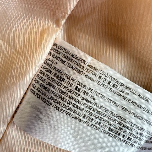 Mango pink blush Blazer with Brown Buttons - Picture 8 of 9